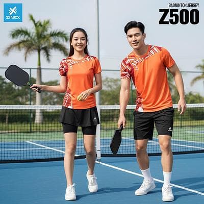 Áo Cầu Lông, Bóng Chuyền, Pickleball Zinex - Z500 (Nam)