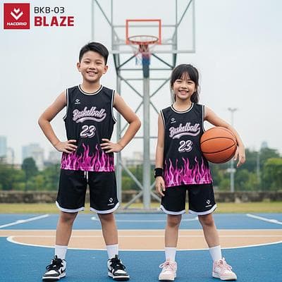 Quần Áo Bóng Rổ Trẻ Em HACORIO - BLAZE (BKB - 03)
