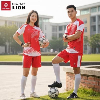 Quần Áo Bóng Đá HACORIO - RIO - LION (RIO - 07) - Đỏ
