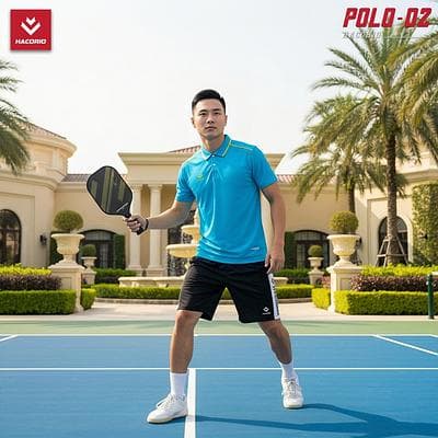 Áo Polo Thể Thao HACORIO (Polo - 02) - Xanh Ya