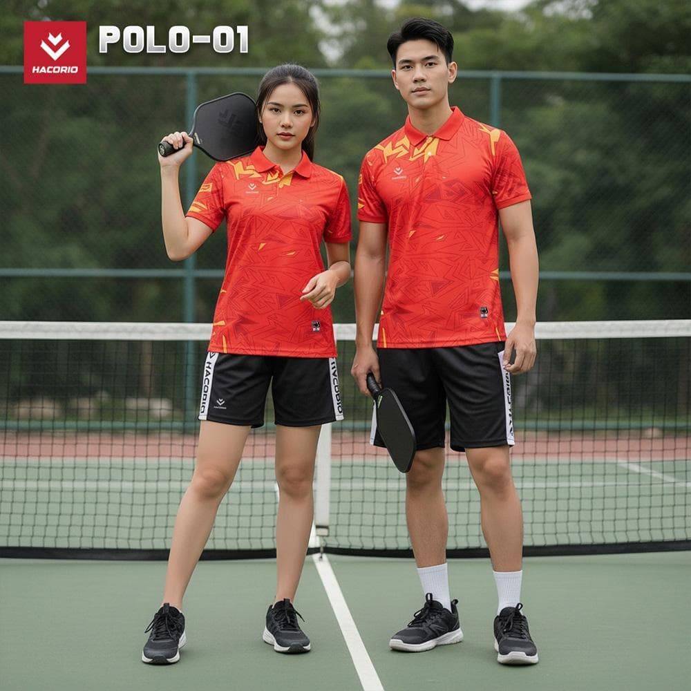 Áo Polo Thể Thao HACORIO (Polo - 01) - Đỏ