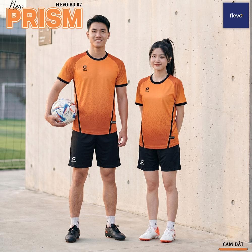 Quần Áo Bóng Đá PRISM (FLEVO-BD-07) - Cam