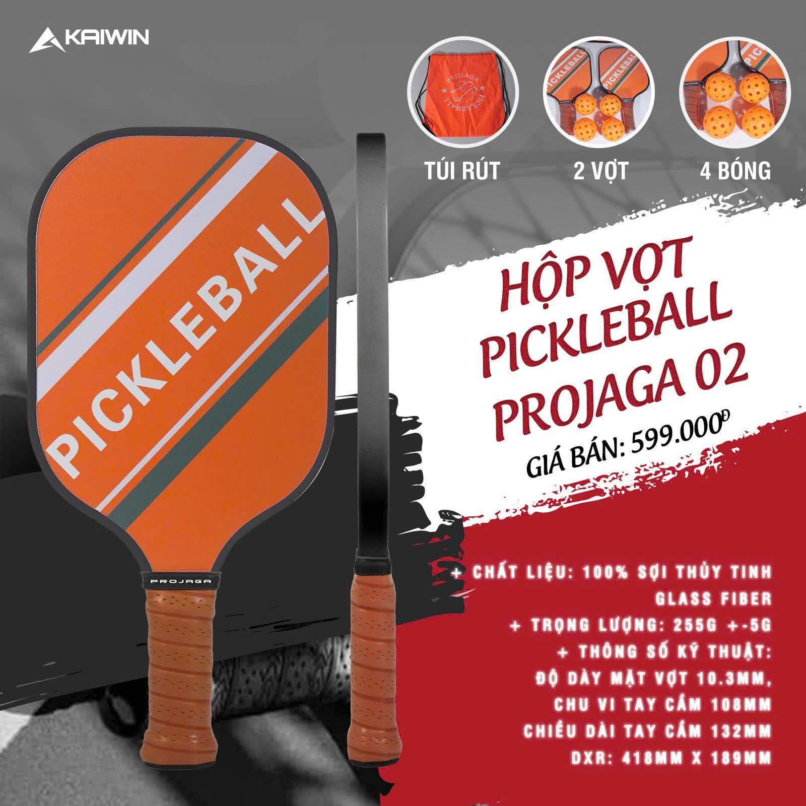 Vợt Picklebal Kaiwin Projaga - Rrojaga 02