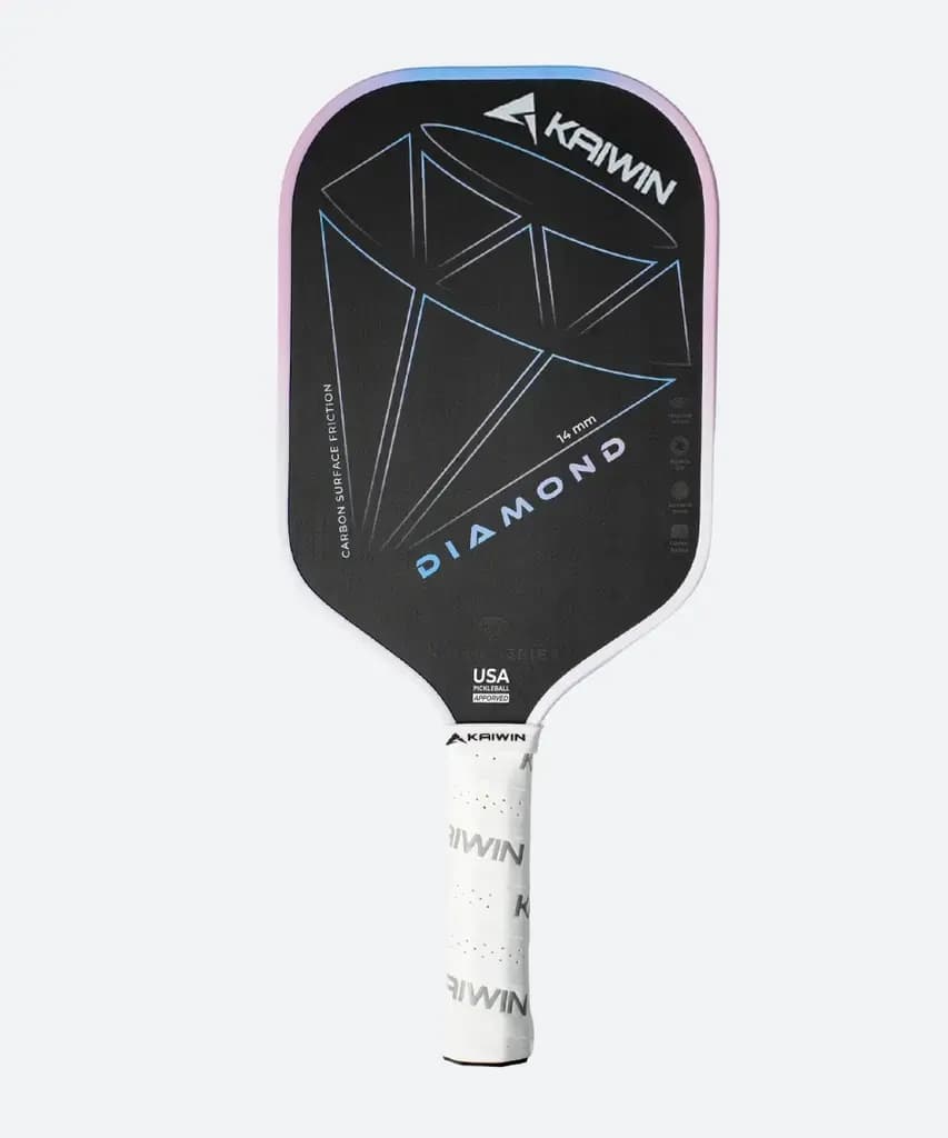 Vợt Pickleball Kaiwin Diamond 16mm - Hồng