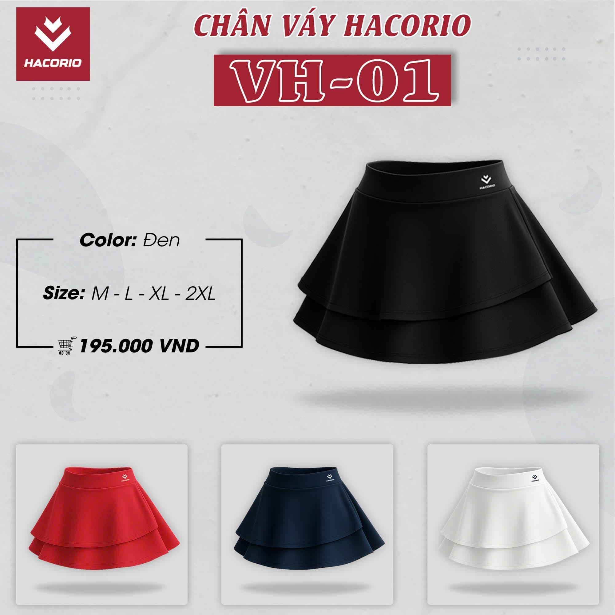 Chân Váy HACORIO - VH - 01 - Đen